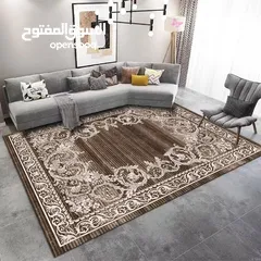  8 سجاد 3D مودرن مانع للانزلاق حجم كبير