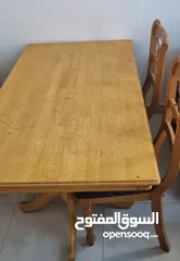  3 طاوله سفره مع 3 كراسي / Dining table with 3 chairs