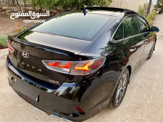  6 هونداي سوناتا موديل 2018 وارد الوكالة الاردنية مالك اول فحص كامل 7 جيد