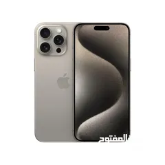  2 IPHONE 15 PRO MAX ( 256GB ) USED /// ايفون 15 برو ماكس ذاكره 256 جيجا مستعمل بحاله الوكاله
