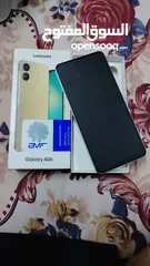  2 سامسونج A06 لون ذهبي نسخة 6+6 رام  للبيع فقط