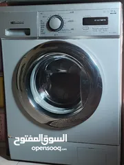  2 للبيع المستعجل جدا  غساله ناشونال 8 كيلوشغاله 100% بس عندي التنشيف بطلع صوت