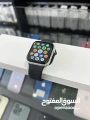  1 Apple Watch   Series -SE- 44mm بطارية 83% الساعة نضيفة ومكفوله