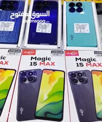  1 جديد مكفول سنة Magic 15 Max رام 12 جيجا 128 متوفر توصيل والوان