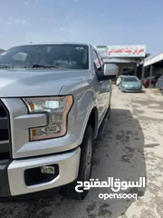  2 فورد F150 لون سلفر7جيد بدون حادث فقط دهان