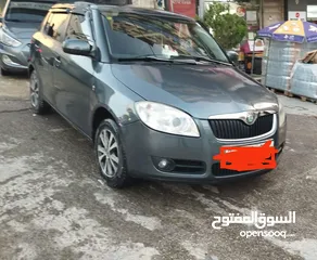  1 سكودا فابيا 2014 بحالة ممتازة