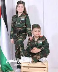  4 ملابس اطفال قوات المسلحه الاردنيه درك و جيش و امن عام  سلاح الجو الملكي