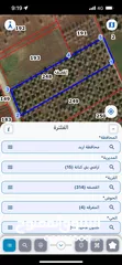  5 مزرعه للبيع مزروعه ومنتجه جاهزه  من المالك مباشره أراضي بني كنانه القصفه