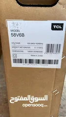  2 عرض نااار على شاشه TCL فور كي سمارت اندرويد اصلي 58 بوصه بسعر حرق