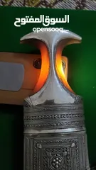  1 خنجر قرن زراف هندي صافي