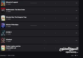  8 حساب Epic Games مميز  284 لعبة + 152 سكن Fortnite + (1200 V-Bucks )