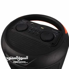  2 سماعة شحن دي جي حفلات 8انش دبل مع اثنين مايك