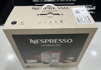  2 Nespresso Coffee Machine Lattissima One