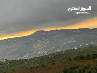  9 ارض للبيع 3500 متر واصل الخدمات اطلاله رائعة  منبسطة