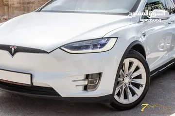  13 وارد وكاله الاردن Tesla Model X 100D  2017