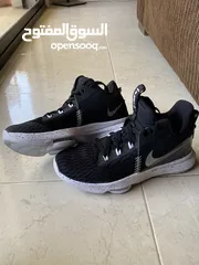  3 حذاء Nike LeBron Witness 5 Black/White Lakers LeBron James Basketball Shoes All NEW