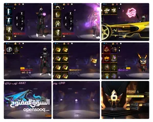  8 حساب فري فاير من ايام الزمن الجميل 2020 مصروف عليه اقراء الوصف