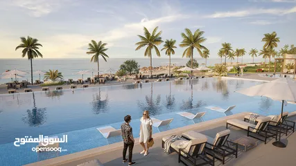  2   villa sea view for sale in Jebel Sifah  Вилла на побережье