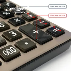  12 آلة حاسبه 14 رقم اله حاسبة ثنائية القدرة تعمل بالطاقة الشمسية وعن طريق البطارية CALCULATOR