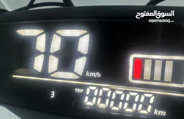  7 سكوتر جبلي للبيع دبل موتر سريع جداً  2 Motor  ماشي 78 km فقط مستخدم اسبوع فقط