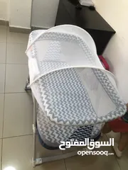  6 تخت بيبي ازرق وزهري جديد