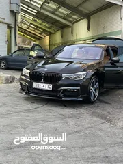  28 BMW 740i M package fully loaded (Black edition) وارد الوكالة بنزين مميزه