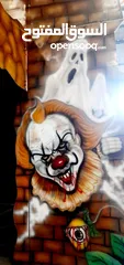  18 الرسم واللوحات الفنية فنان تشكيلي