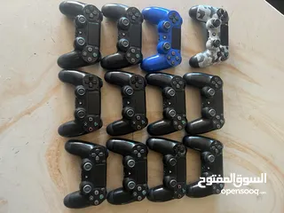 3 Controller ps4/5 بحالة الجديد للبيع  ايادي بلايستيشن 4/5 ايادي بحالة الوكالة وعالفحص وكفالة شهر