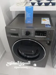  1 غسالة سامسونغ 9 كيلو (استخدام قليل)