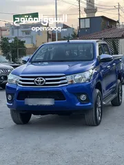  9 تويوتا هيلوكس 2020 دهان الشركه فحص كامل وله ملاحضه ممشى قليل لون مميز