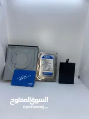  5 هاردين وقارئ cd مع سلك SATA مجانا مع كل واحد