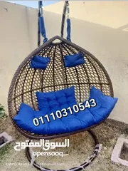  31 مرجيحه عش العصفورة الراتان ضمان 12شهر وبسعر المصنع