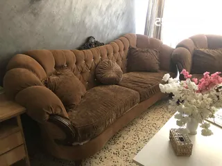  4 كنب مستعمل بحاله الوكاله