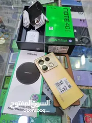  5 هدية بور بانك مستعمل اخو الجديد Not 40 pro رام 16 و 24 جيجا 256 أغراضة والكرتونه الأصلية متوفر توصيل