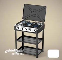  6 غاز 5 شعلات مع قاعدة Starlux
