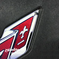  3 Corvette C7 Crossed Flag Metal Under Hood Emblem