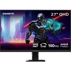  1 gigabyte gs27qa 27inch 2k ips + شاشة 15 انش