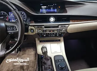  10 لكزس es350 2017 لؤلؤي داخل بيج وكاله