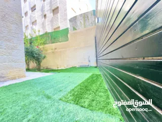  5 شقة مفروشة مع حديقة ومدخل خاص خلف الانجيلية