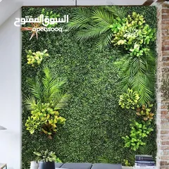  5 جمال الزرع المعلق الـ Green Wall  علي الحائط يستخدم في العديد من الامكان