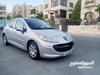  17 بيجو 206جيراوتوماتيك موديل 2011 فحص كامل قاطعه مسافه 110الف فقط