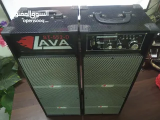  2 صب LAVA بحالة الزيرو بالكرتونه