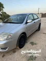  5 تويوتا كورولا 2004 محرك 1800 جير عادي للبيع فقط كاش