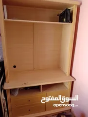  4 مكتبه وسرير اطفال