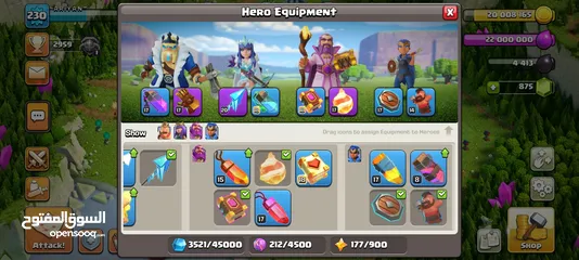  5 CLASH OF CLANS TH16 MAX ACCOUNT FOR SELL