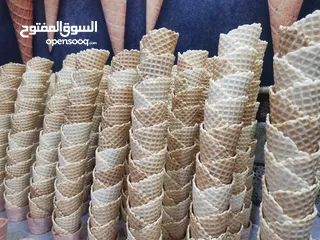  7 بسكوت محلى للبوظه العربية والايس كريم