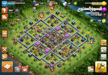  1 Clash of clans th15 semi max the best price