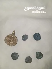  2 عملات يهوديه قديمه موجوده بالاردن