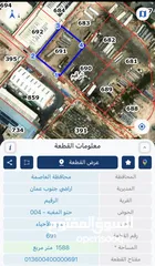  3 أراضي صناعيه للبيع عدد (6 قطع ) بمساحات مختلفه / من المالك مباشره .. أراضي جنوب عمان / الرقيم ....