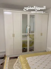  5 غرف نوم تفصيل بأفضل الاسعار وافضل انواع الخشب وتصميم عصري وحديث وجميع اعمال النجارة متوفر لدينا